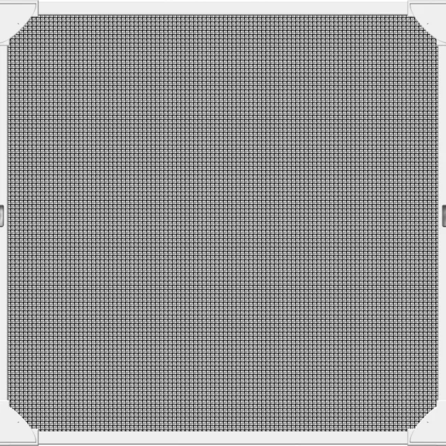 Schellenberg 50746 magneetvenster horrengaas 100 x 120 cm, montage buitenzijde, wit