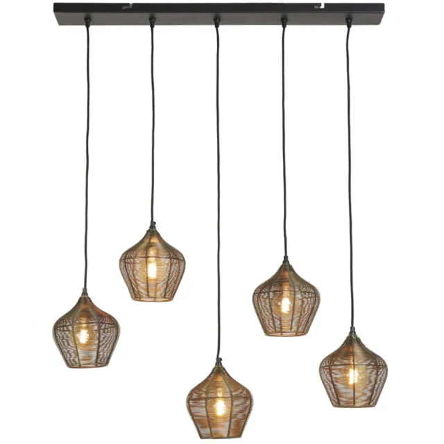 Light & Living Hanglamp Alvaro antiek brons