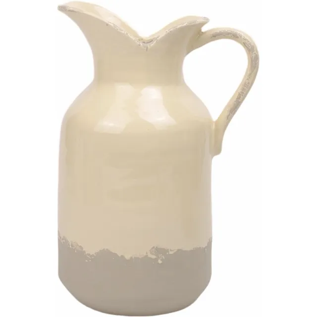 House of Nature Kruik vaas Prado beige 31cm [gid://shopify/Metaobject/297300001103]