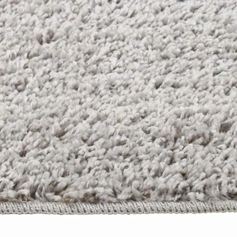 vidaXL Vloerkleed shaggy anti-slip 80x150 cm lichtgrijs grijs, foto 2