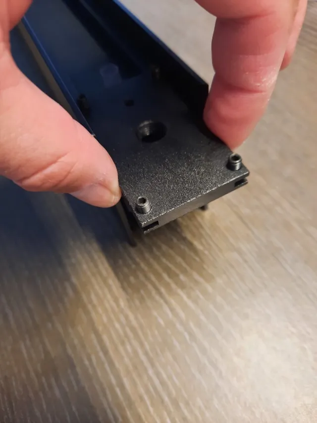 Fantasia in-lijn connector met metalen koppelplaatje voor monofase gelakt railprofiel Wit