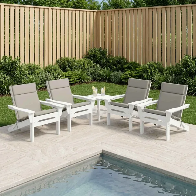 vidaXL Kussen voor lage rugstoelen GEMERT 6 st 100% Polyester Grijs