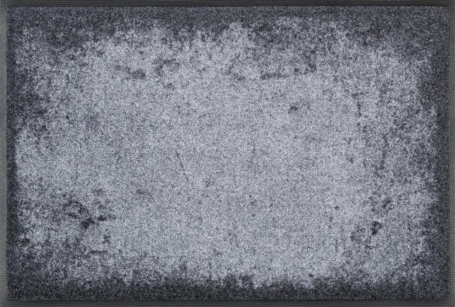 Kleen-Tex Deurmat Wash&Dry Shades of Grey - 50 x 75cm donker grijs