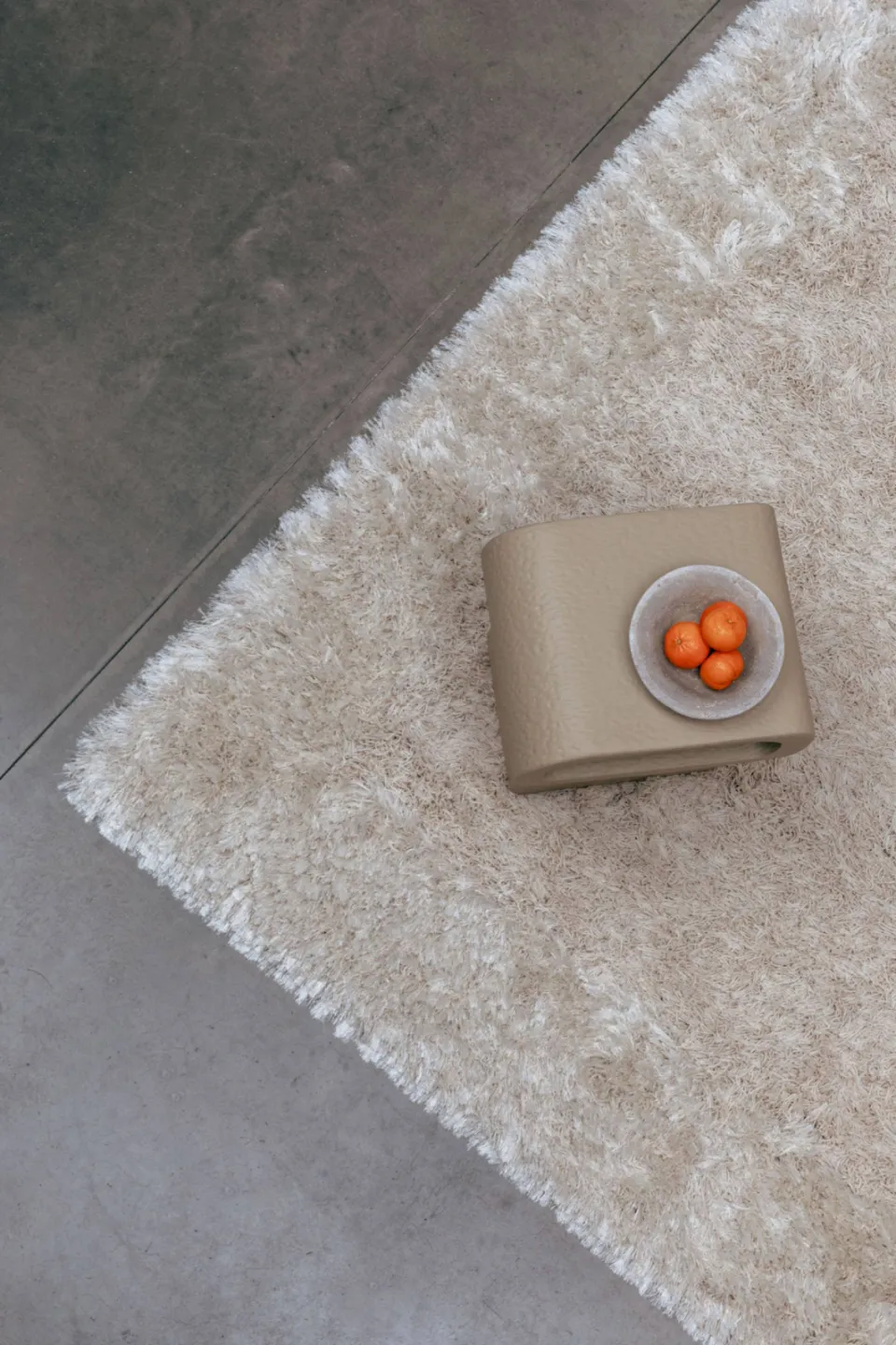 Zuiver Curly vloerkleed beige, foto 3