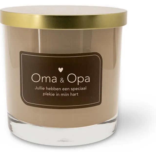 Miko Big Candle - Oma & Opa BRUIN