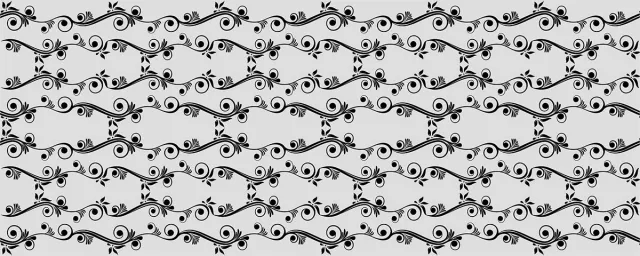 Ambiance Sticker Privacy raamfolie - Barok design - Stickers voor ramen en douchedeuren - 40x100cm