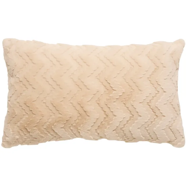Atmosphera Nalia Jacquard Sierkussen - 50x80cm - Beige