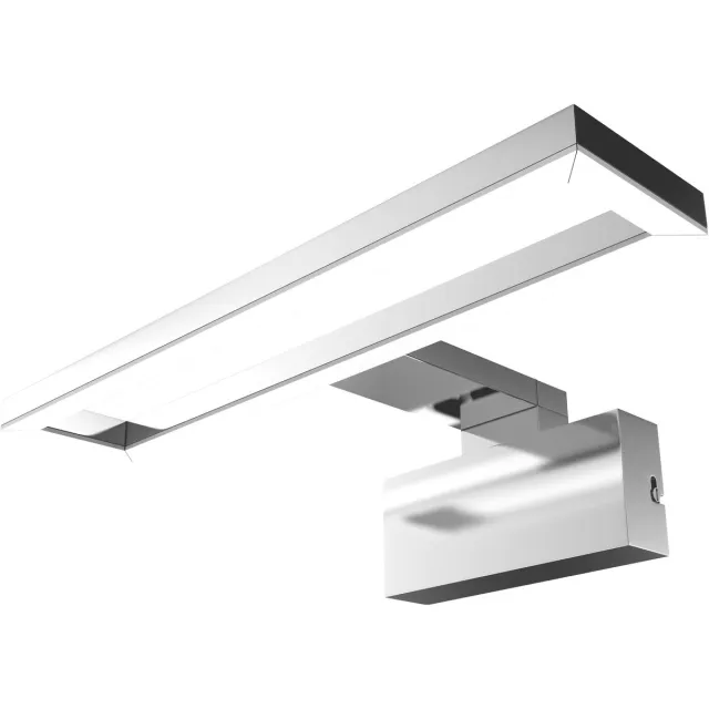 Osram lamp chroom, 4000 K, koel wit, 500 lm, 9 W, acrylonitril-butadieen-styreen (ABS), 120° bundelhoek