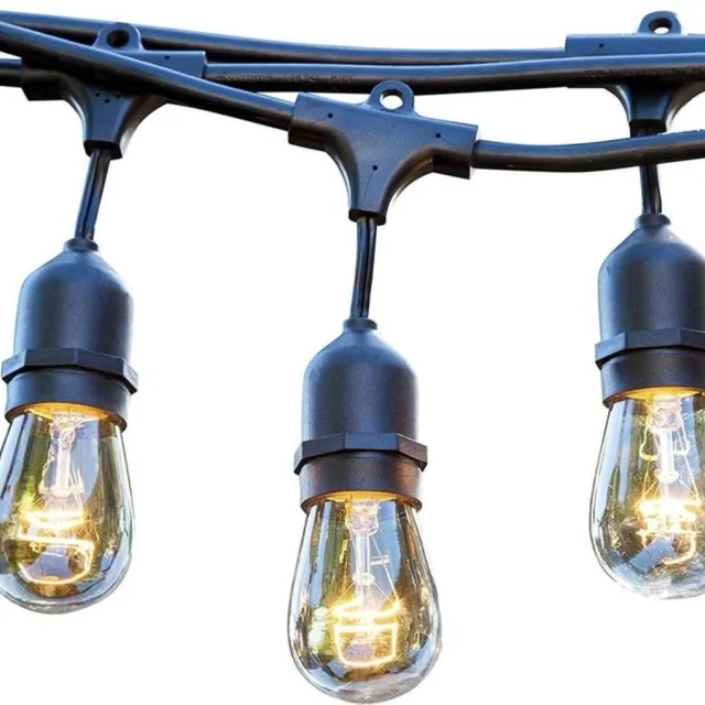 Hofftech Solar Led Lichtsnoer - 10 Led Lampen - 6 Meter - Warm Wit - Binnen & Buiten