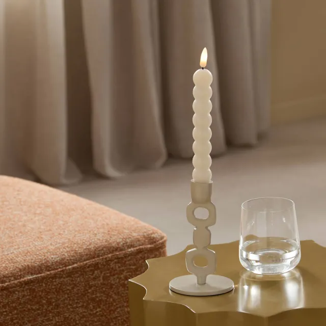 NOUS Living kandelaar Aurora off white