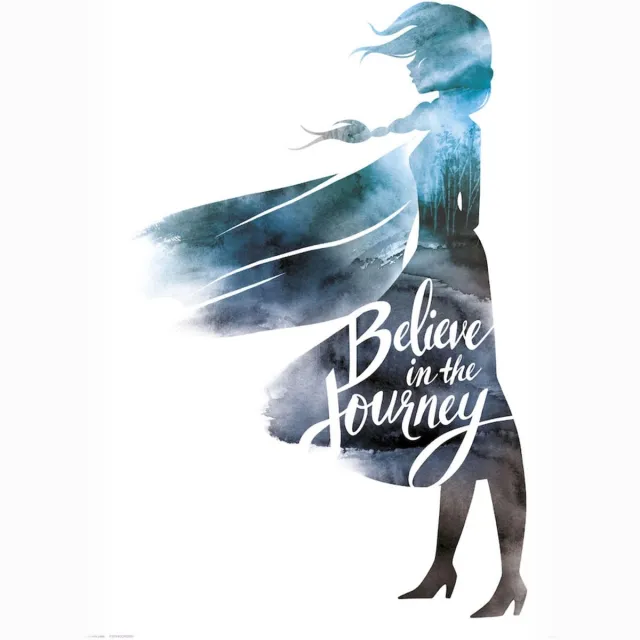 Grupo Erik Kunstdruk Frozen - II Believe in the Journey 30x40cm Divers