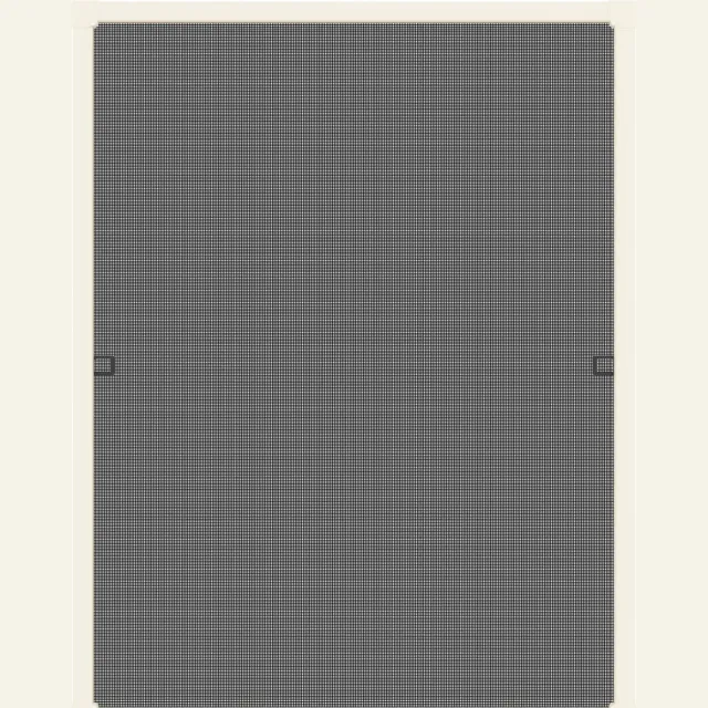 Livn voorzethor raam Basic 120x150cm wit - Zonder schroeven te monteren - Eenvoudig weg te halen - Hoogte en breedte onbeperkt inkortbaar