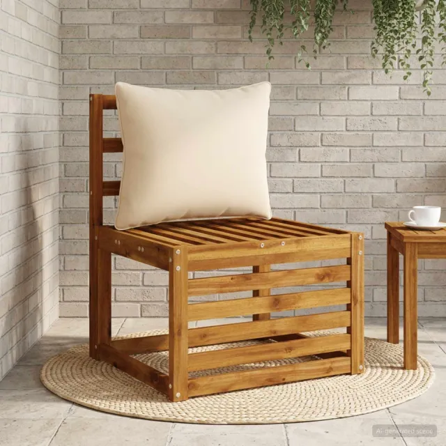 vidaXL Rugkussen PUTTEN 100% Polyester Crèmekleurig 60 x 40 x 15 cm