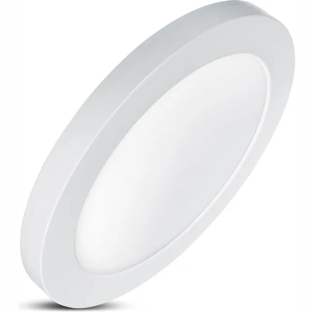 led4u Panel plafond LED 7in1 verborgen oppervlak ultra slank 30W 3 kleuren (WW, NW, CW) wit