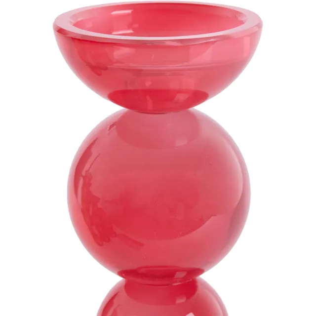 Light & Living Kandelaar ITINGA - Ø10x26.5cm - Rood