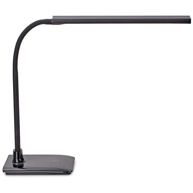 Maul MAULpirro Bureaulamp - LED - Aluminium - Zwart - Dimbaar - Kantelbare Arm - Tafellamp