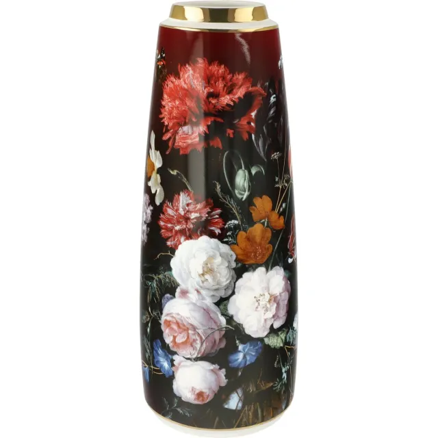 Goebel: Jan Davidsz de Heem Goebel - Jan Davidsz de Heem | Vaas Bloemen | Porselein - 26cm - met echt goud Divers