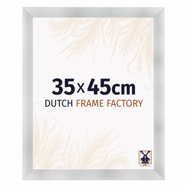 Dutch Frame Factory Fotolijst 35x45 cm - MDF - Aluminium Geborsteld - Praag