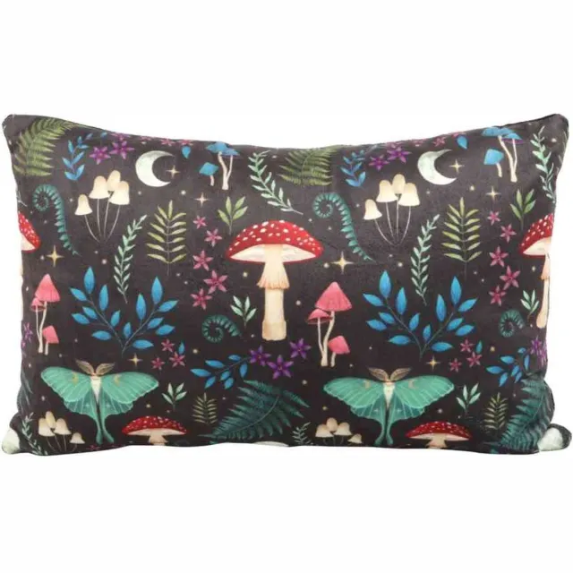 Something Different 40cm Rectangular Dark Forest Print Kussen - Multicolours