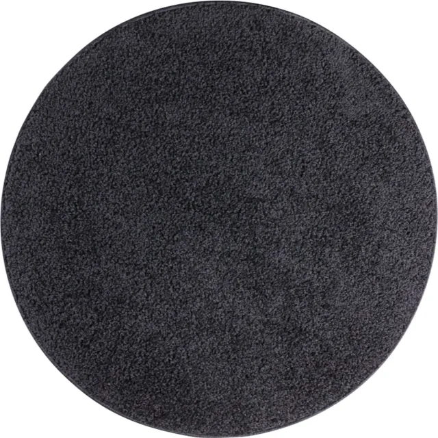 Carpe mathique Karpet Batan - Zwart - 67 cm Rond