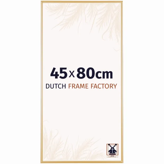 Dutch Frame Factory Fotolijst 45x80 cm - Aluminium - Goud Vintage - Kampen