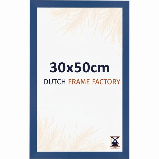 Dutch Frame Factory Fotolijst 30x50 cm - MDF - Donkerblauw - Benno