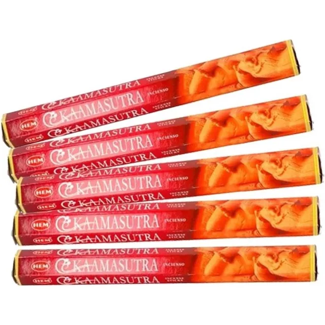 HEM 5x pakje wierook stokjes Kamasutra multi