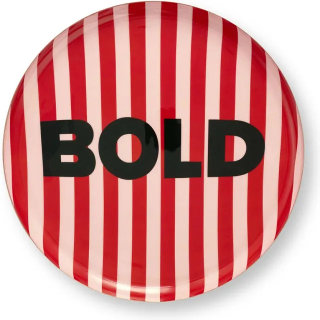 vtwonen decoratie bord Bold Rood