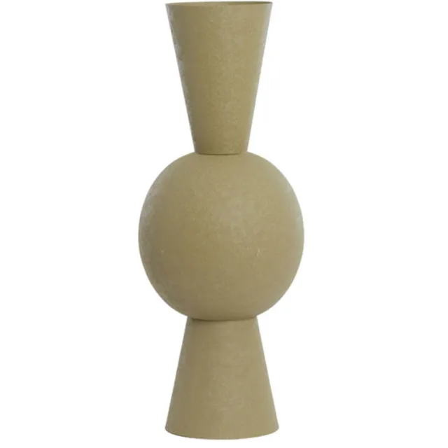 Light & Living Vaas Chedi olijf groen