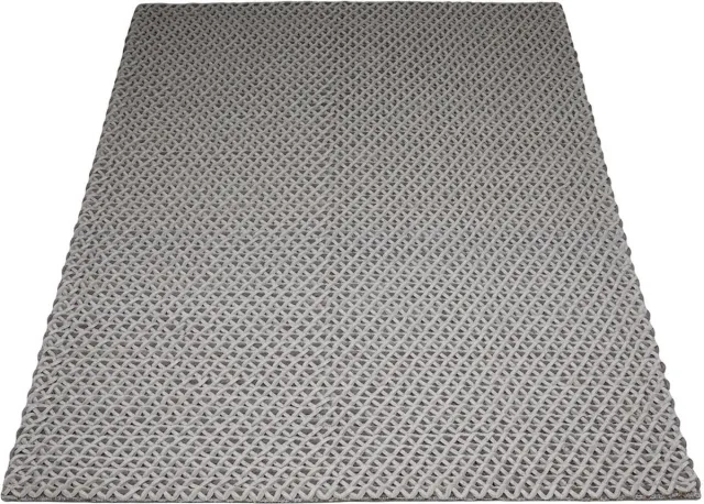 Veer Carpets Karpet Cable Silver Dark Grey 200 x 280 cm Zilver