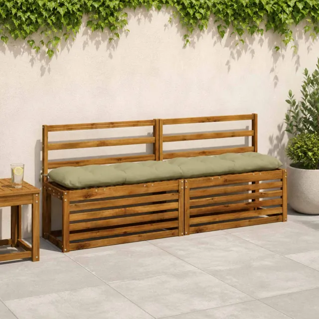 vidaXL Bankkussen VIANEN 100% Polyester Lichtgroen 180 x 30 x 12 cm