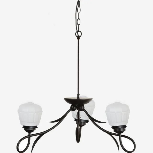 Coloured by Art Moonlight T-lamp 3 lichts Cadence - Art Deco Trade Zwart