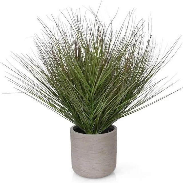 maxifleur Kunstplanten Kunst grasplant Wide 60cm Groen