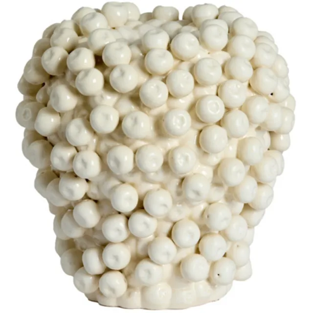 Light & Living Vaas BERRIES - Groen - 25.5x25.5x27 cm