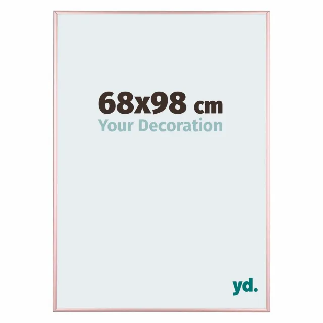yd. Your Decoration - Fotolijst 68x98 cm - Aluminium - Koper - Kent