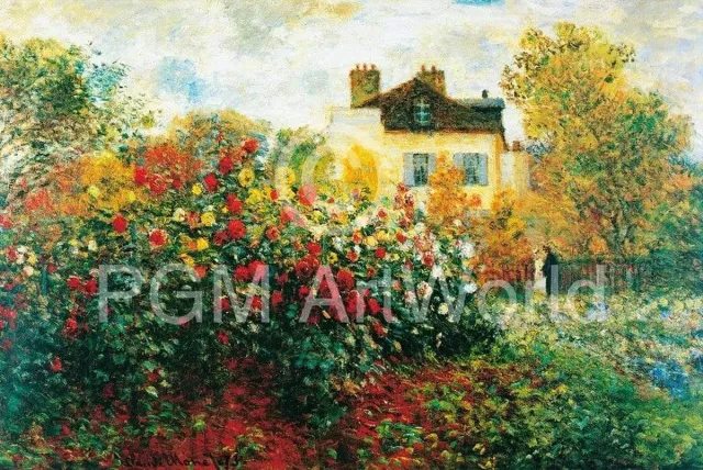 PGM Kunstdruk Claude Monet - The Artist's Garden 100x70cm Divers