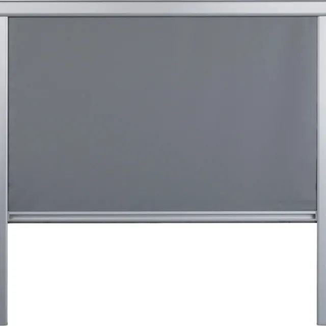 Lifa-Living Lifa Living - Dakvenstergordijn - 38,3 x 79,5 cm - Antraciet - Verduisterend - Cassette Zijprofiel - Schroevendraaier voor Montage - Polyester