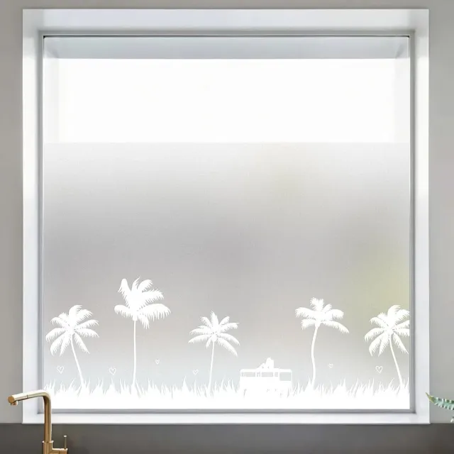 Solacis Privacy Folie Raam - Raamfolie - Folie Raam - Zichtwerend - Anti Inkijk Raamfolie - Must have voor uw privacy! Wit