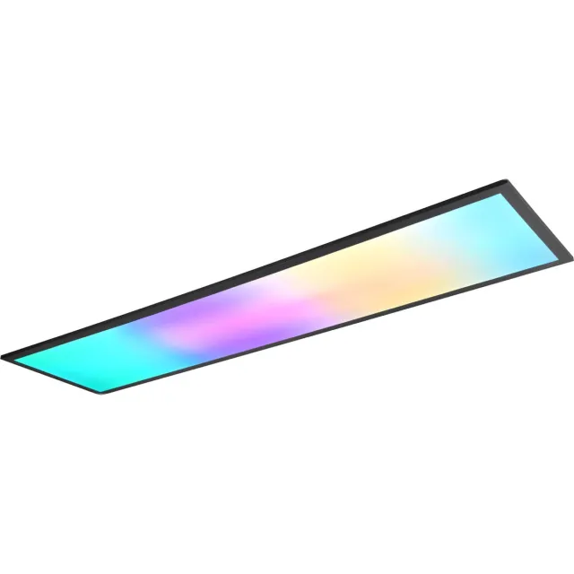 RL LIVE YOUR LIGHT REALITY BETA - Plafondlamp - Zwart mat - incl. 1x SMD 31W - Dynamisch RGBW licht - Afstandsbediening