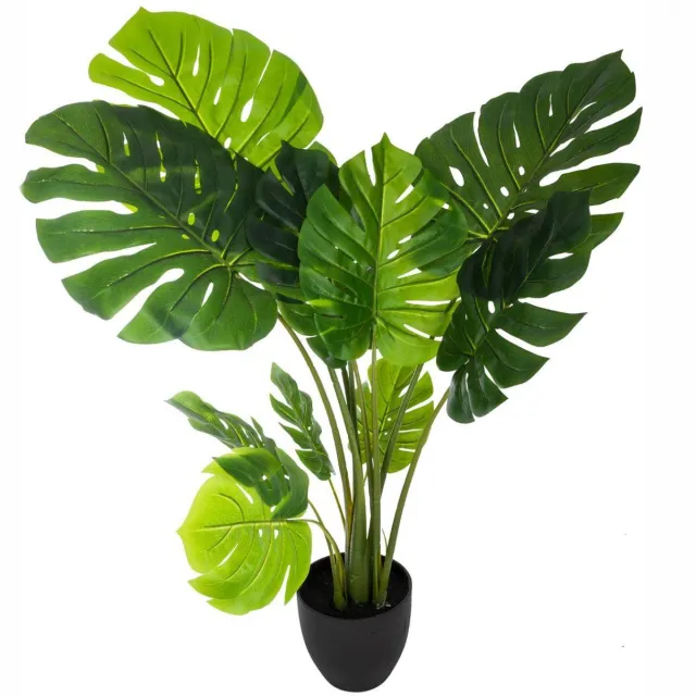 Atmosphera Créateur d'intérieur® Kunstmatige Philodendron Monstera Vert