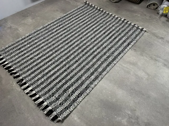 Brink & Campman Brink en Campman Atelier Tweed 49605 140 x 200 cm Zwart
