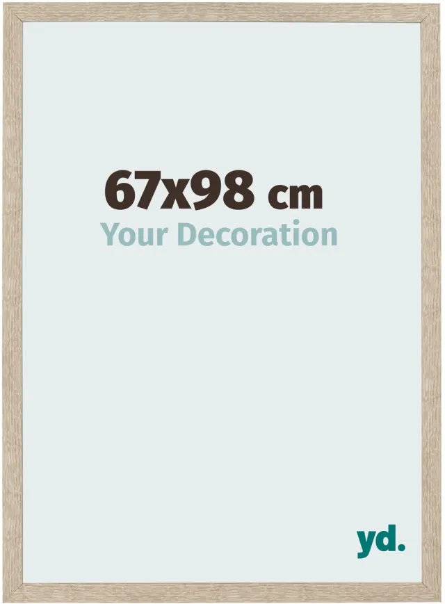 yd. Your Decoration - Fotolijst 67x98 cm - MDF - Sonoma Eiken - Bologna
