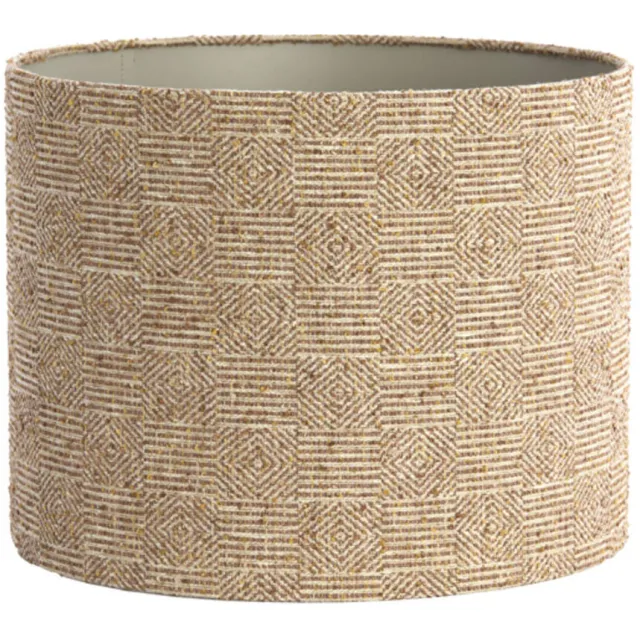 Light & Living Lampenkap Cilinder Ravi Brown 40cm