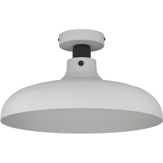 EGLO Matlock Plafondlamp - E27 - Ø 38 cm - Grijs|Zwart - Staal Zwart;Grijs