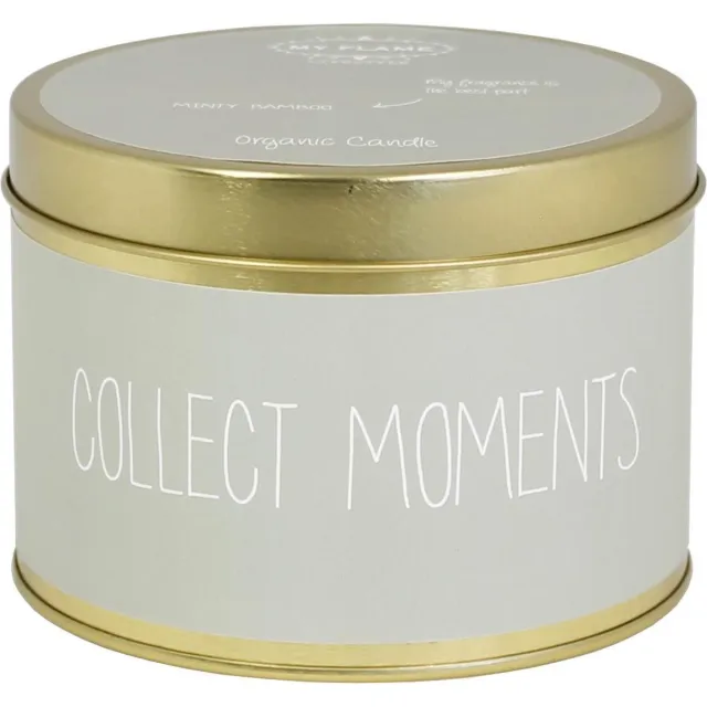 MY FLA collect moments, fris ruikende geurkaars van My Flame, soja wax, roet niet lichtgroen