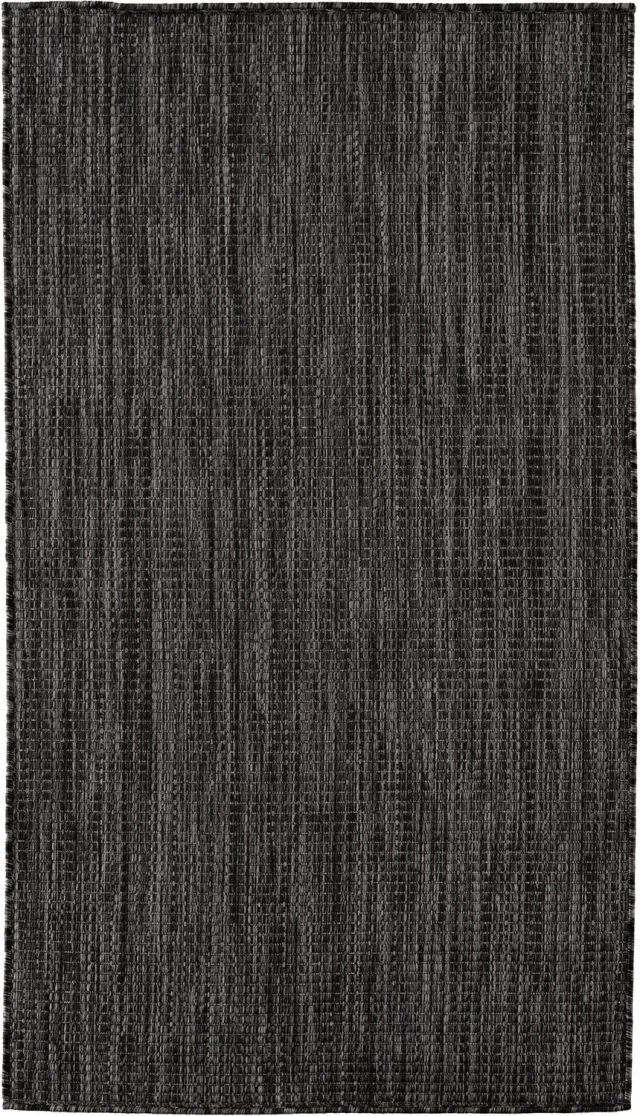 Ayyildiz Mira – Binnen- en buitenkleed – Zwart – 60 x 100 cm