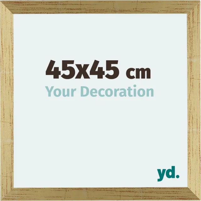 yd. Your Decoration - Fotolijst 45x45 cm - MDF - Goud Glans - Mura