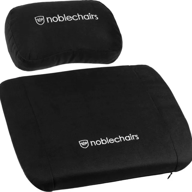 Noblechairs Memory Foam Cushion Set EPIC/ICON/HERO series Zwart