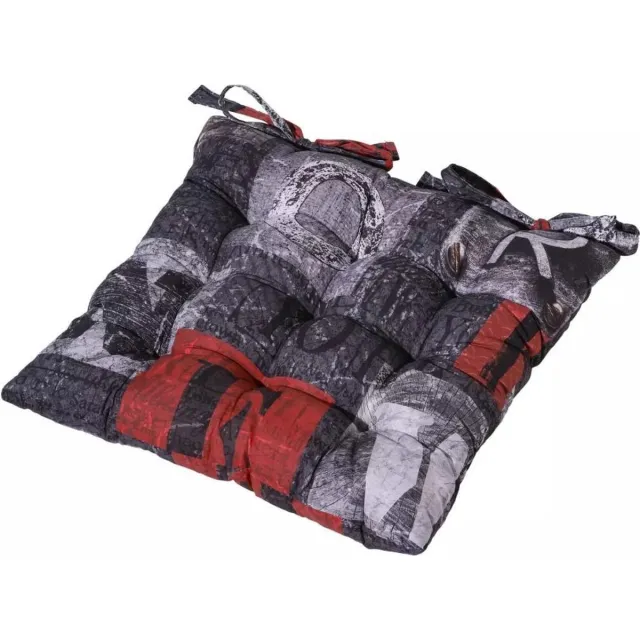 Madison Zitkussen New York 46x46 cm rood TOSCB319