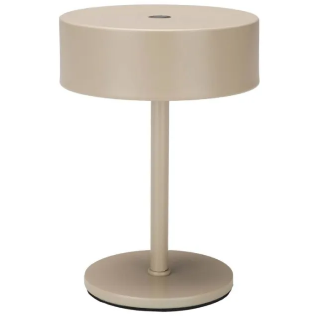 Zuiver Mini draadloze tafellamp Beige (15 x Ø 10 cm)